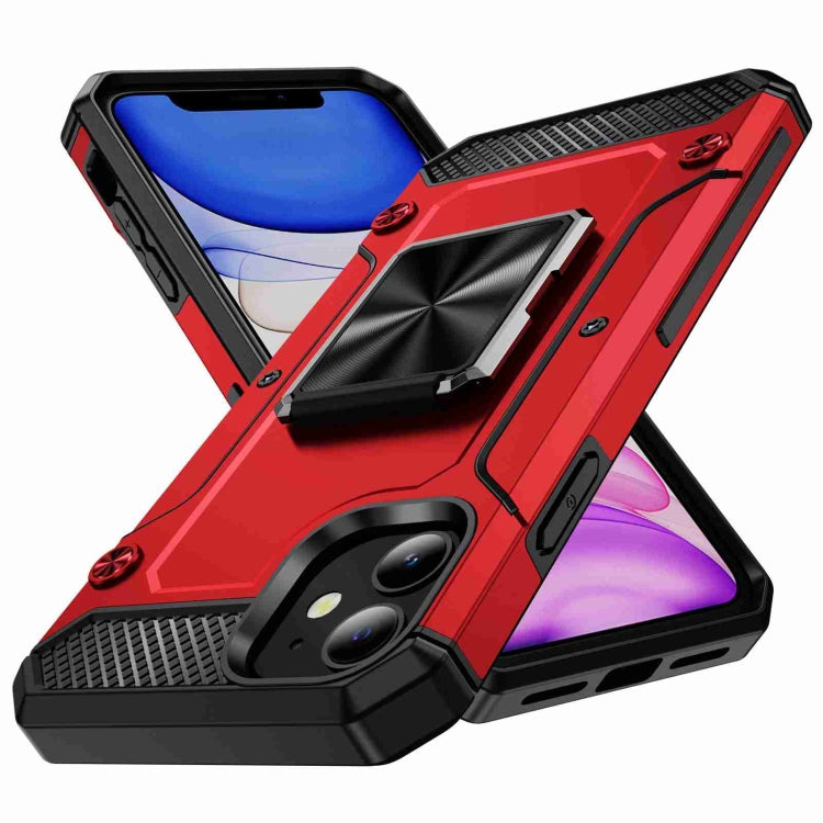 Shockproof Metal Holder Phone Case, For iPhone 11, For iPhone XS Max, For iPhone 8 Plus / 7 Plus