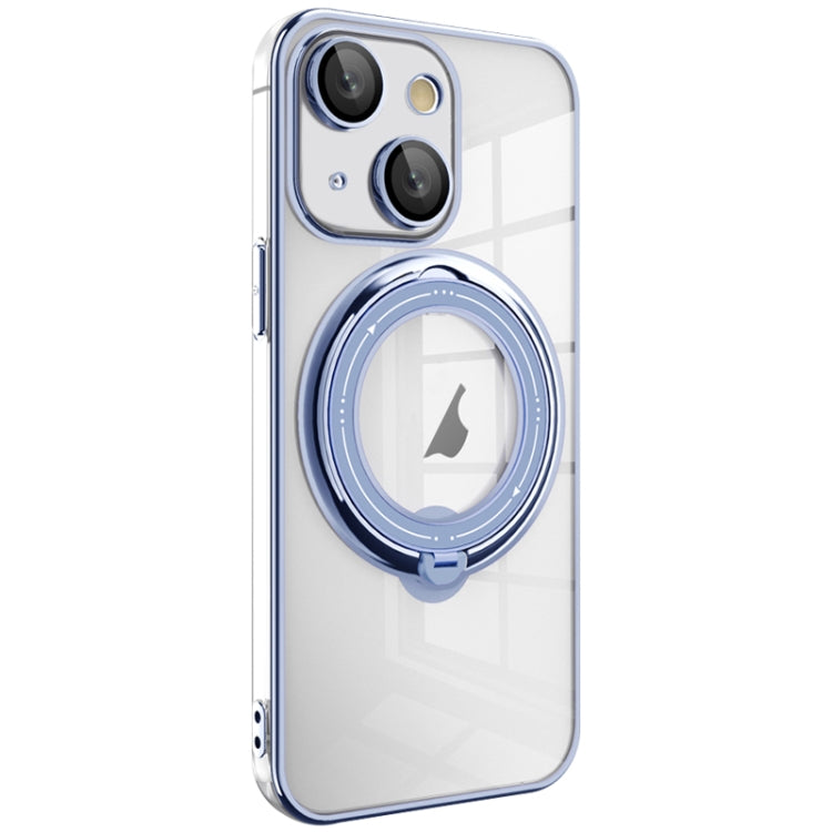 Electroplating MagSafe 360 Degree Rotation Holder Shockproof Phone Case