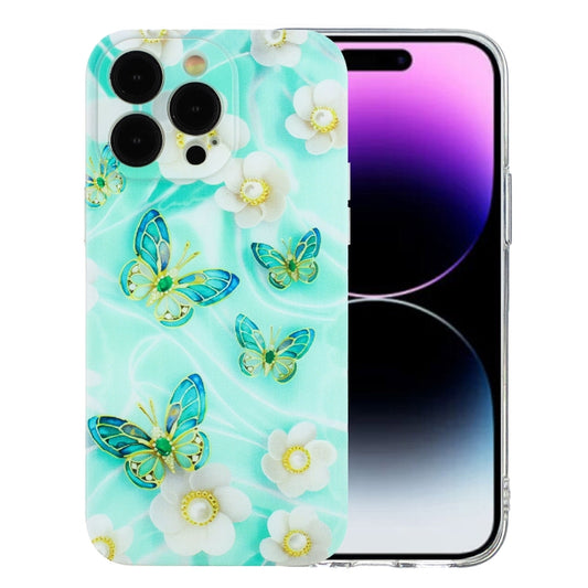 Colorful Painting Pattern TPU Phone Case, For iPhone 15 Pro Max, For iPhone 15 Pro, For iPhone 15 Plus, For iPhone 15