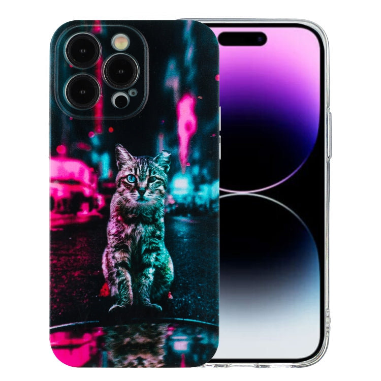 Colorful Painting Pattern TPU Phone Case, For iPhone 15 Pro Max, For iPhone 15 Pro, For iPhone 15 Plus, For iPhone 15