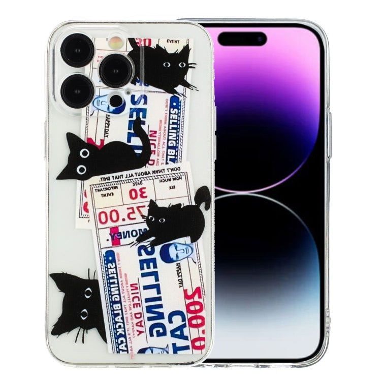 Colorful Painting Pattern TPU Phone Case, For iPhone 15 Pro Max, For iPhone 15 Pro, For iPhone 15 Plus, For iPhone 15