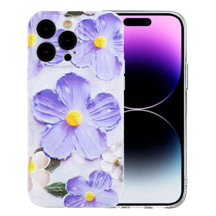 Colorful Painting Pattern TPU Phone Case, For iPhone 15 Pro Max, For iPhone 15 Pro, For iPhone 15 Plus, For iPhone 15