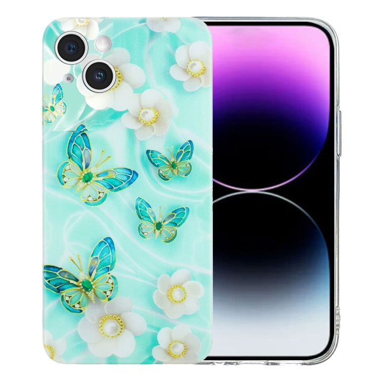 Colorful Painting Pattern TPU Phone Case, For iPhone 15 Pro Max, For iPhone 15 Pro, For iPhone 15 Plus, For iPhone 15