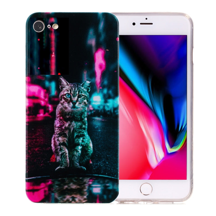 Colorful Painting Pattern TPU Phone Case, For iPhone SE 2022 / 2020 / 8 / 7