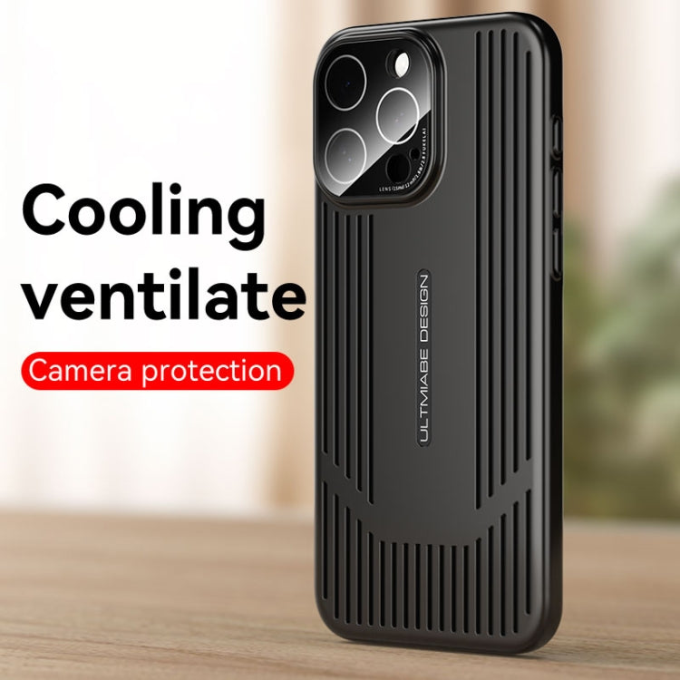 Ice Sense Heat Dissipation Electroplating Frosted Phone Case, For iPhone 16 Pro Max, For iPhone 16 Pro, For iPhone 16, For iPhone 15 Pro Max, For iPhone 15 Pro, For iPhone 15