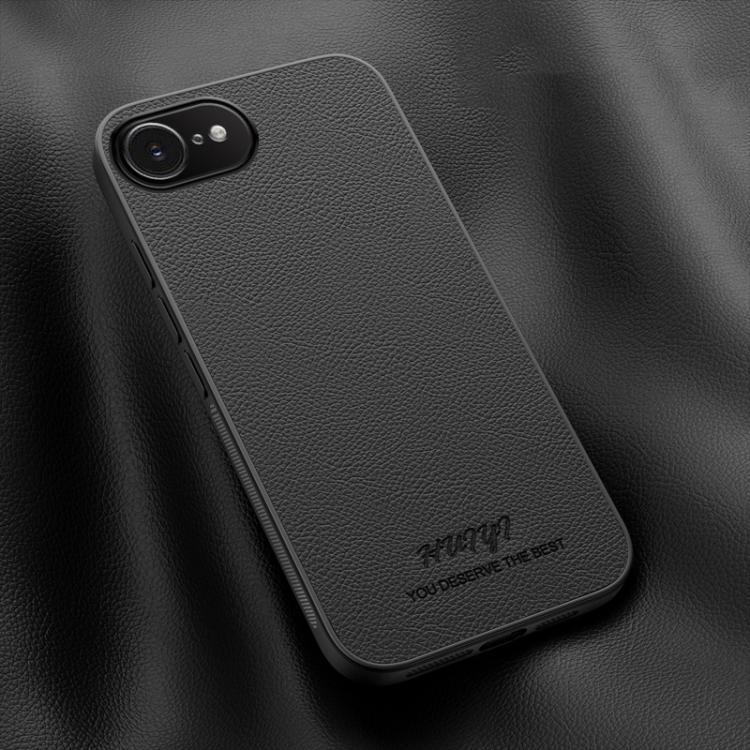 HUIYI Leather Magnetic Phone Case, For iPhone 16e, For iPhone 16 Pro Max, For iPhone 16 Pro, For iPhone 16 Plus