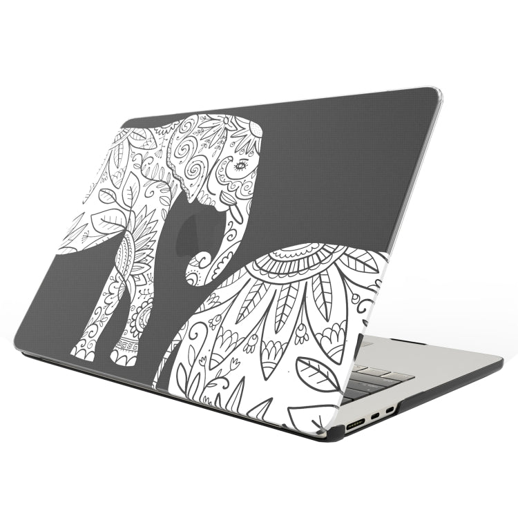 UV Printed Pattern Laptop Frosted Protective Case, For MacBook Air 13.3 A1466 / A1369