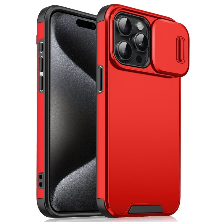 Sliding Camshield TPU + PC Phone Case, For iPhone 15 Pro Max, For iPhone 15 Pro, For iPhone 15 Plus / 14 Plus, For iPhone 15