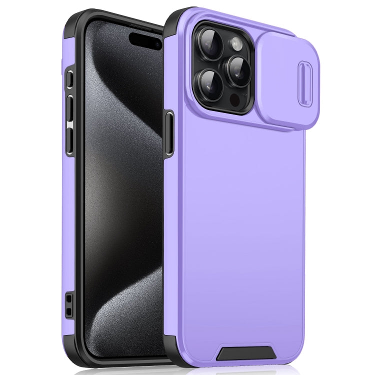 Sliding Camshield TPU + PC Phone Case, For iPhone 15 Pro Max, For iPhone 15 Pro, For iPhone 15 Plus / 14 Plus, For iPhone 15