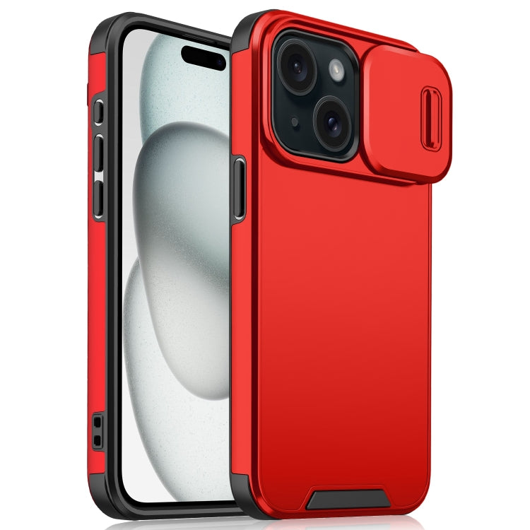 Sliding Camshield TPU + PC Phone Case, For iPhone 15 Pro Max, For iPhone 15 Pro, For iPhone 15 Plus / 14 Plus, For iPhone 15