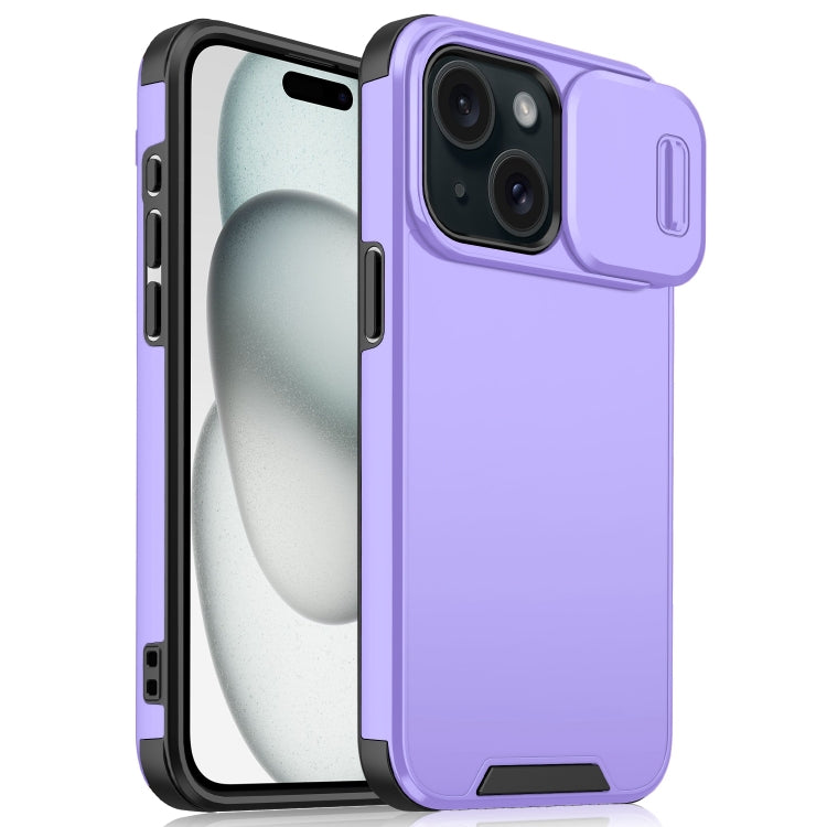 Sliding Camshield TPU + PC Phone Case, For iPhone 15 Pro Max, For iPhone 15 Pro, For iPhone 15 Plus / 14 Plus, For iPhone 15