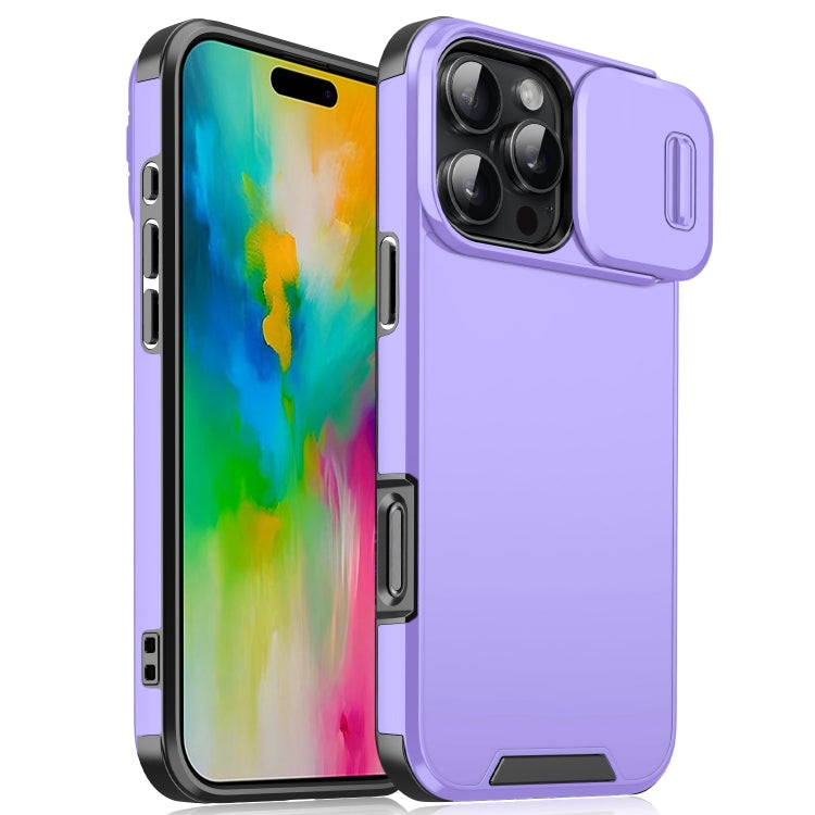 Sliding Camshield TPU + PC Phone Case, For iPhone 16 Pro Max, For iPhone 16 Pro, For iPhone 16 Plus, For iPhone 16, For iPhone 15 Pro Max, For iPhone 15 Pro