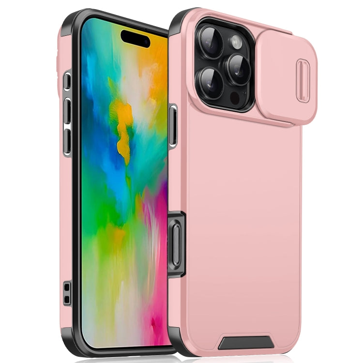 Sliding Camshield TPU + PC Phone Case, For iPhone 16 Pro Max, For iPhone 16 Pro, For iPhone 16 Plus, For iPhone 16, For iPhone 15 Pro Max, For iPhone 15 Pro