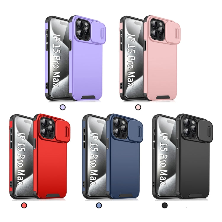 Sliding Camshield TPU + PC Phone Case, For iPhone 16 Pro Max, For iPhone 16 Pro, For iPhone 16 Plus, For iPhone 16, For iPhone 15 Pro Max, For iPhone 15 Pro