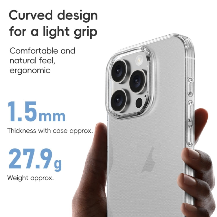 ZGA Clear TPU Shockproof Phone Case, For iPhone 16 Pro Max, For iPhone 16 Pro, For iPhone 16 Plus, For iPhone 16, For iPhone 15 Pro Max, For iPhone 15 Pro, For iPhone 15 Plus, For iPhone 15