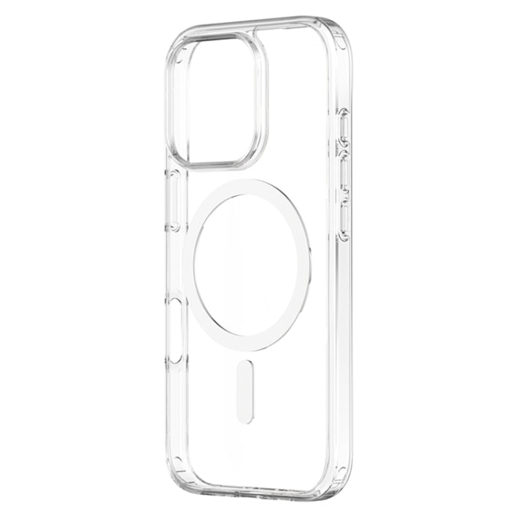 ZGA Magsafe Clear PC Hybrid TPU Phone Case, For iPhone 16 Pro Max, For iPhone 16 Pro, For iPhone 16 Plus, For iPhone 16, For iPhone 15 Pro Max, For iPhone 15 Pro, For iPhone 15 Plus, For iPhone 15