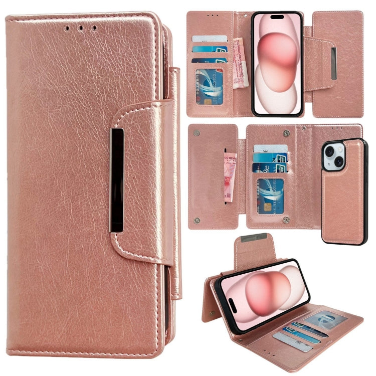 Multifunctional Seven Cards Wallet Leather Phone Case, For iPhone 15 Plus, For iPhone 15, For iPhone 14 Plus, For iPhone 14, For iPhone 14 Pro, For iPhone 14 Pro Max