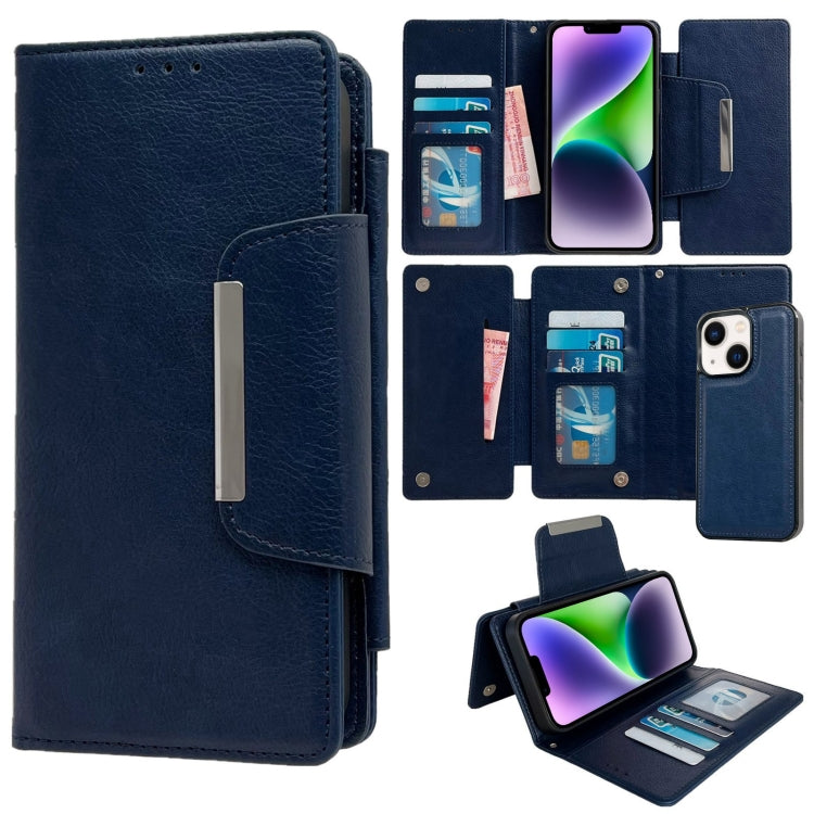 Multifunctional Seven Cards Wallet Leather Phone Case, For iPhone 15 Plus, For iPhone 15, For iPhone 14 Plus, For iPhone 14, For iPhone 14 Pro, For iPhone 14 Pro Max