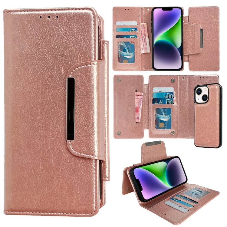 Multifunctional Seven Cards Wallet Leather Phone Case, For iPhone 15 Plus, For iPhone 15, For iPhone 14 Plus, For iPhone 14, For iPhone 14 Pro, For iPhone 14 Pro Max