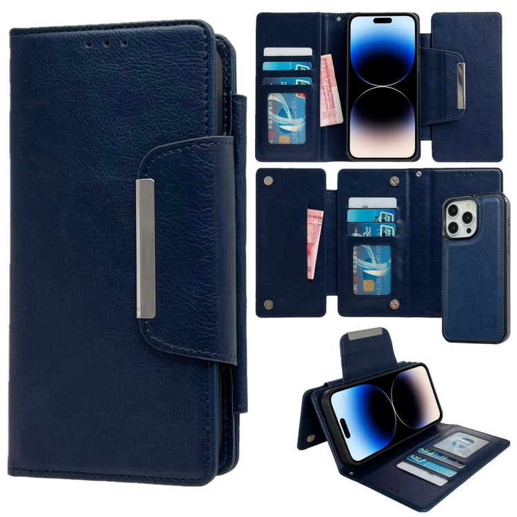 Multifunctional Seven Cards Wallet Leather Phone Case, For iPhone 15 Plus, For iPhone 15, For iPhone 14 Plus, For iPhone 14, For iPhone 14 Pro, For iPhone 14 Pro Max