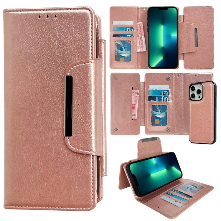 Multifunctional Seven Cards Wallet Leather Phone Case, For iPhone 13 Pro Max, For iPhone 13 Pro, For iPhone 13, For iPhone 12 / 12 Pro, For iPhone 12 Pro Max