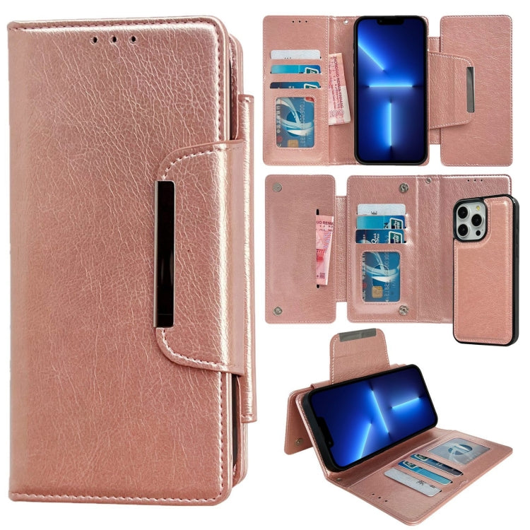 Multifunctional Seven Cards Wallet Leather Phone Case, For iPhone 13 Pro Max, For iPhone 13 Pro, For iPhone 13, For iPhone 12 / 12 Pro, For iPhone 12 Pro Max