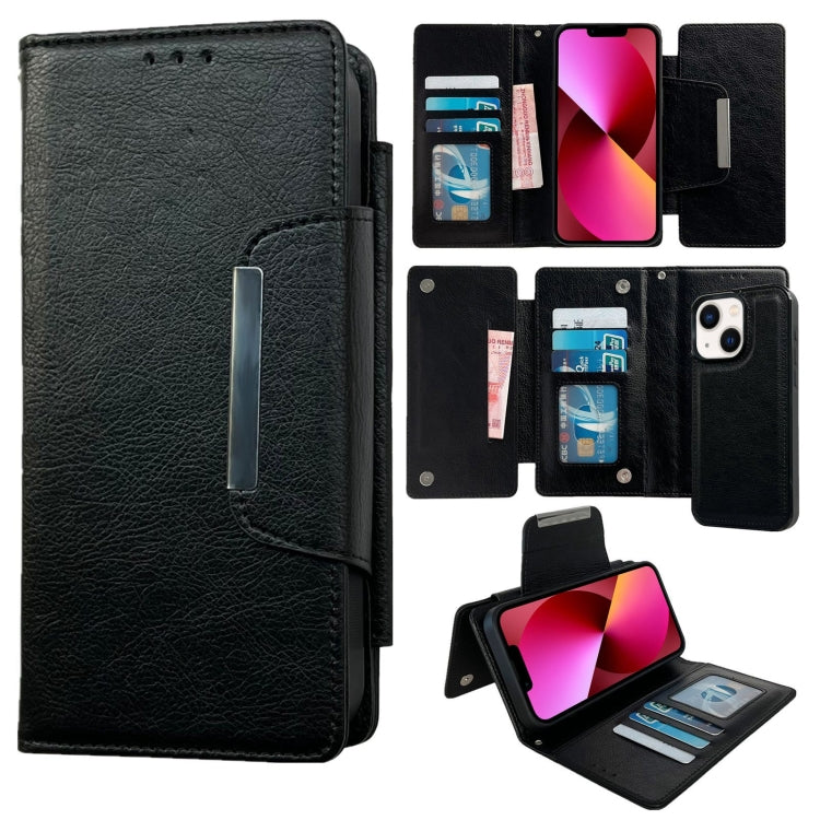 Multifunctional Seven Cards Wallet Leather Phone Case, For iPhone 13 Pro Max, For iPhone 13 Pro, For iPhone 13, For iPhone 12 / 12 Pro, For iPhone 12 Pro Max