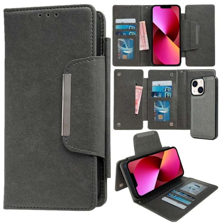 Multifunctional Seven Cards Wallet Leather Phone Case, For iPhone 13 Pro Max, For iPhone 13 Pro, For iPhone 13, For iPhone 12 / 12 Pro, For iPhone 12 Pro Max