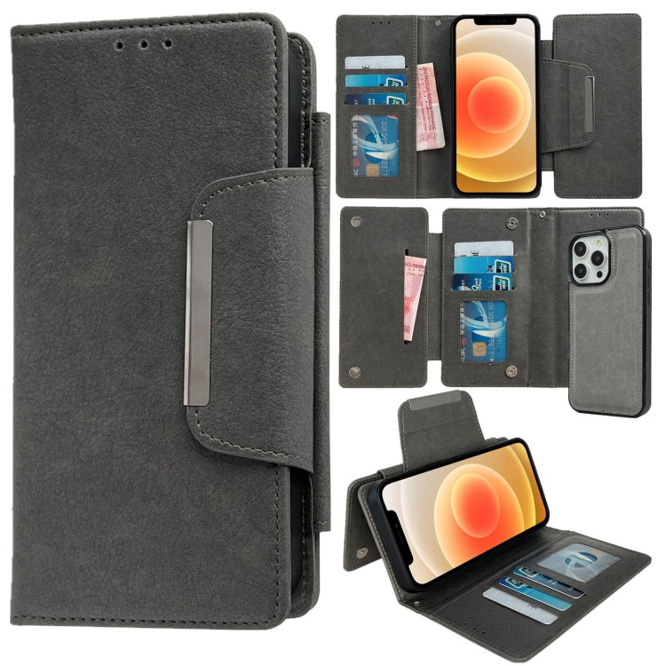 Multifunctional Seven Cards Wallet Leather Phone Case, For iPhone 13 Pro Max, For iPhone 13 Pro, For iPhone 13, For iPhone 12 / 12 Pro, For iPhone 12 Pro Max