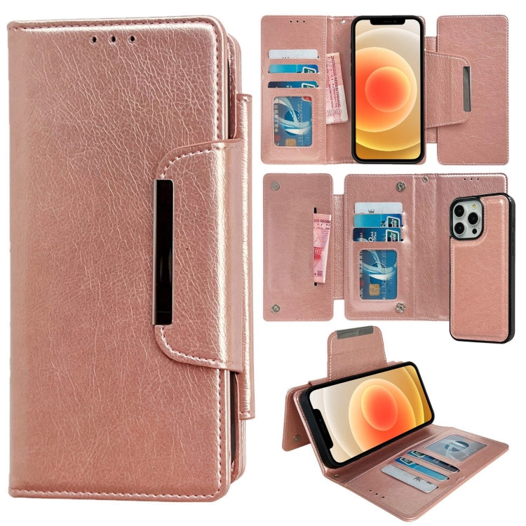 Multifunctional Seven Cards Wallet Leather Phone Case, For iPhone 13 Pro Max, For iPhone 13 Pro, For iPhone 13, For iPhone 12 / 12 Pro, For iPhone 12 Pro Max