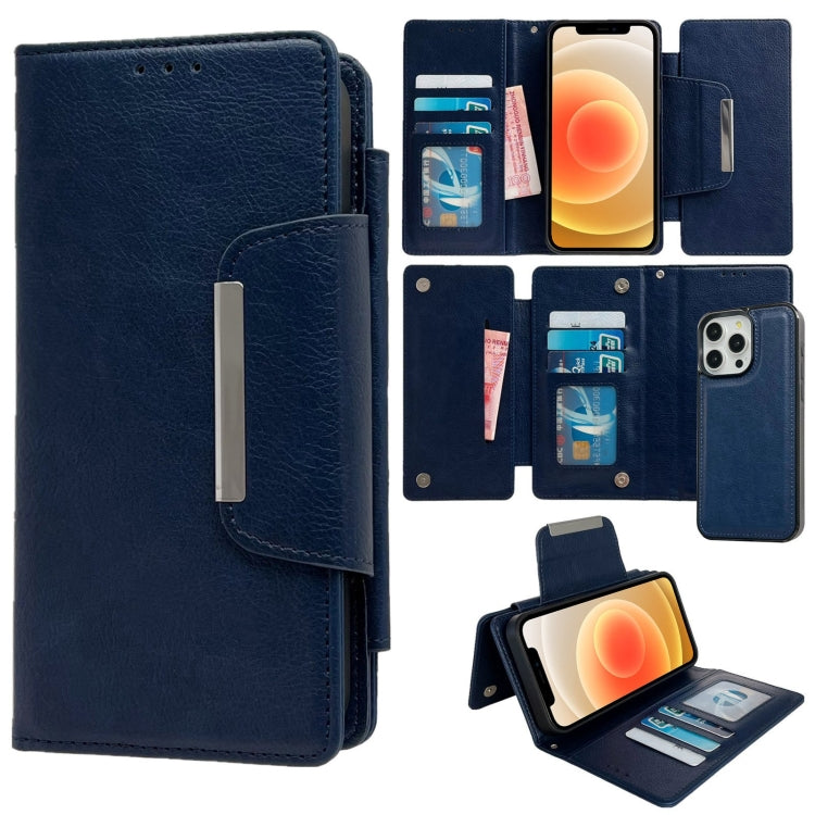 Multifunctional Seven Cards Wallet Leather Phone Case, For iPhone 13 Pro Max, For iPhone 13 Pro, For iPhone 13, For iPhone 12 / 12 Pro, For iPhone 12 Pro Max