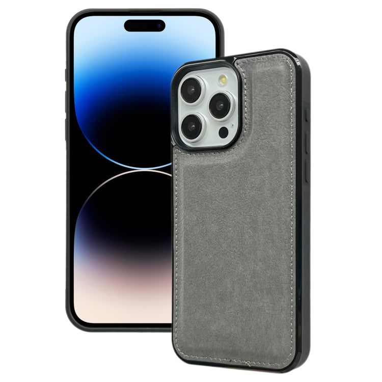 Cowhide Texture Back Cover Phone Case, For iPhone 15 Plus, For iPhone 15, For iPhone 14 Plus, For iPhone 14, For iPhone 14 Pro, For iPhone 14 Pro Max