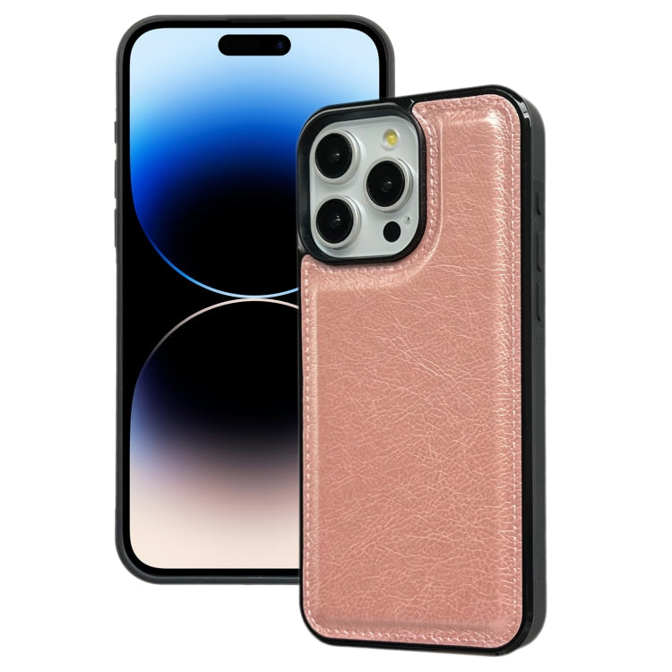 Cowhide Texture Back Cover Phone Case, For iPhone 15 Plus, For iPhone 15, For iPhone 14 Plus, For iPhone 14, For iPhone 14 Pro, For iPhone 14 Pro Max