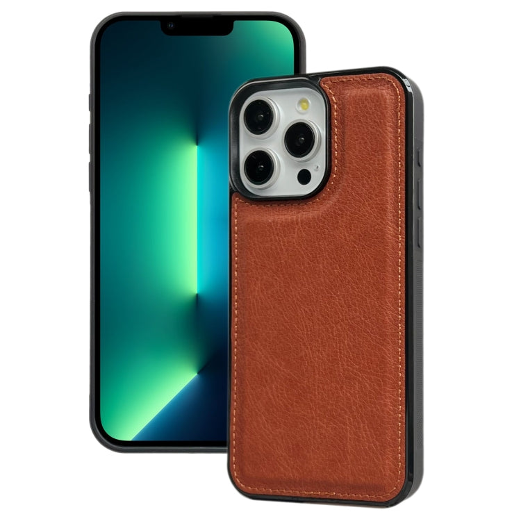 Cowhide Texture Back Cover Phone Case, For iPhone 13 Pro Max, For iPhone 13 Pro, For iPhone 13, For iPhone 12 / 12 Pro, For iPhone 12 Pro Max