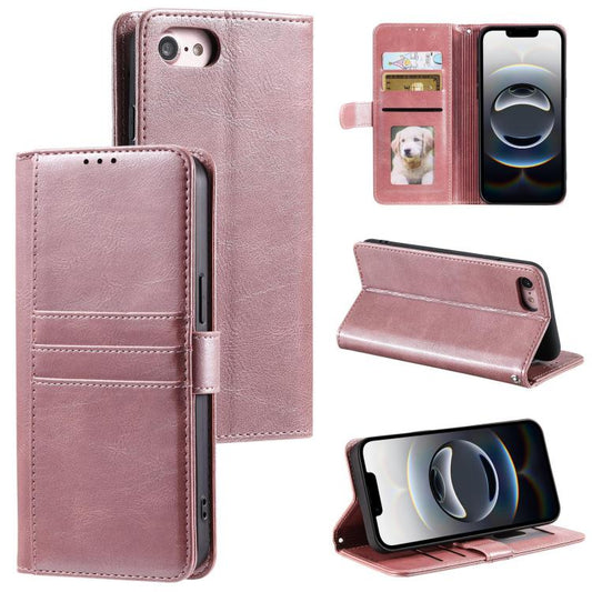 Simple 6-Card Wallet Leather Phone Case, For iPhone 16e, For iPhone 16 Pro Max, For iPhone 16 Pro
