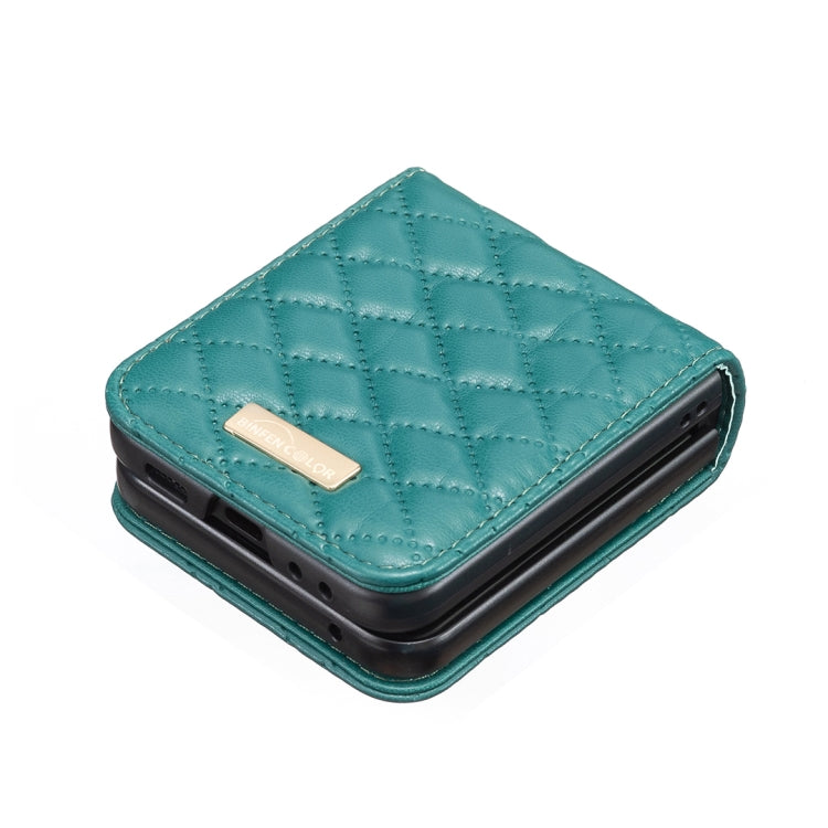 Diamond Lattice PU + PC Shockproof Phone Case