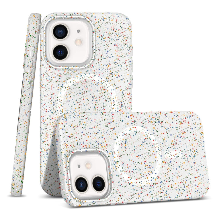 Colorful Frosted Magsafe PC Hybrid TPU Phone Case, For iPhone 14 Pro, For iPhone 14 Pro Max, For iPhone 13 Pro Max, For iPhone 13 Pro, For iPhone 13, For iPhone 12 Pro Max, For iPhone 12 / 12 Pro