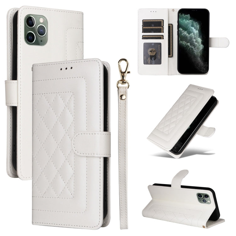 Diamond Lattice Leather Flip Phone Case, For iPhone 11 Pro, For iPhone XS / X, For iPhone XR, For iPhone XS Max