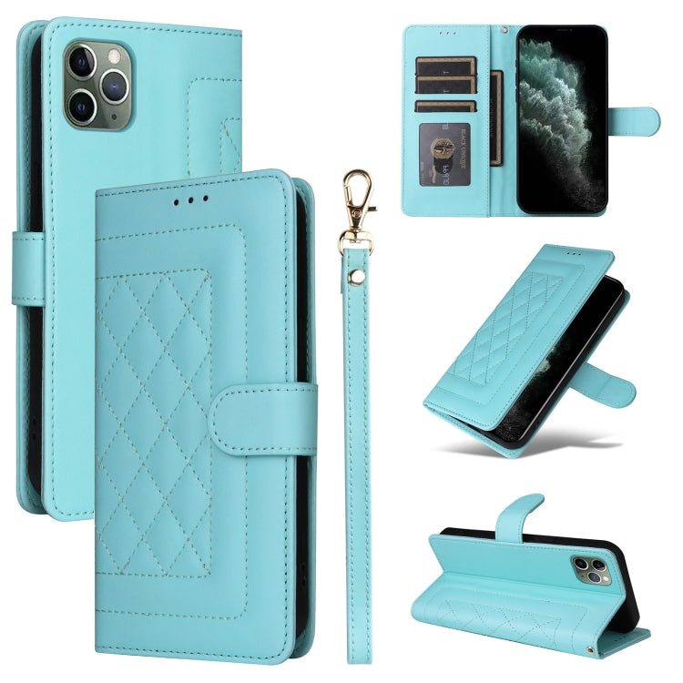 Diamond Lattice Leather Flip Phone Case, For iPhone 11 Pro, For iPhone XS / X, For iPhone XR, For iPhone XS Max