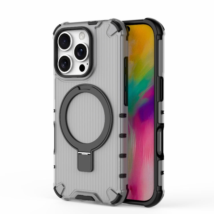 Grating Holder Shockproof Phone Case, For iPhone 16 Pro Max, For iPhone 16 Pro, For iPhone 16 Plus, For iPhone 16, For iPhone 15 Pro Max, For iPhone 15 Pro, For iPhone 15 Plus / 14 Plus, For iPhone 15