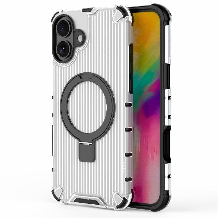 Grating Holder Shockproof Phone Case, For iPhone 16 Pro Max, For iPhone 16 Pro, For iPhone 16 Plus, For iPhone 16, For iPhone 15 Pro Max, For iPhone 15 Pro, For iPhone 15 Plus / 14 Plus, For iPhone 15