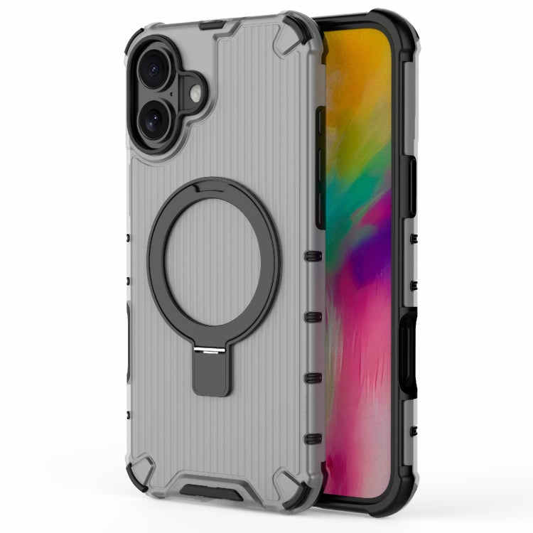 Grating Holder Shockproof Phone Case, For iPhone 16 Pro Max, For iPhone 16 Pro, For iPhone 16 Plus, For iPhone 16, For iPhone 15 Pro Max, For iPhone 15 Pro, For iPhone 15 Plus / 14 Plus, For iPhone 15