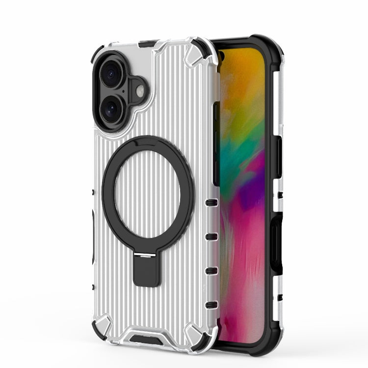 Grating Holder Shockproof Phone Case, For iPhone 16 Pro Max, For iPhone 16 Pro, For iPhone 16 Plus, For iPhone 16, For iPhone 15 Pro Max, For iPhone 15 Pro, For iPhone 15 Plus / 14 Plus, For iPhone 15