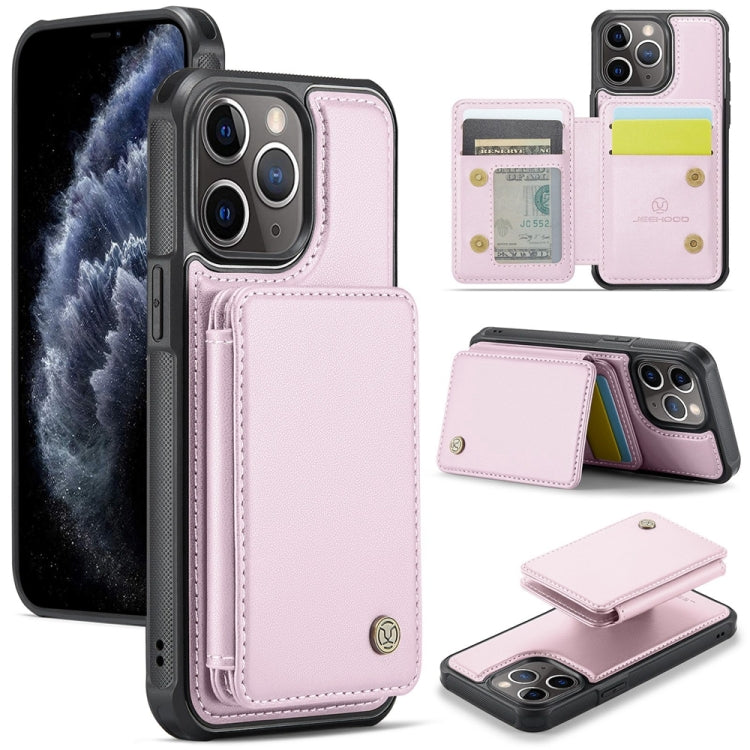 JEEHOOD J05 Business Magnetic Style RFID Leather Phone Case, For iPhone 11 Pro Max, For iPhone 11, For iPhone 11 Pro, For iPhone X / XS, For iPhone 8 Plus / 7 Plus / 6 Plus