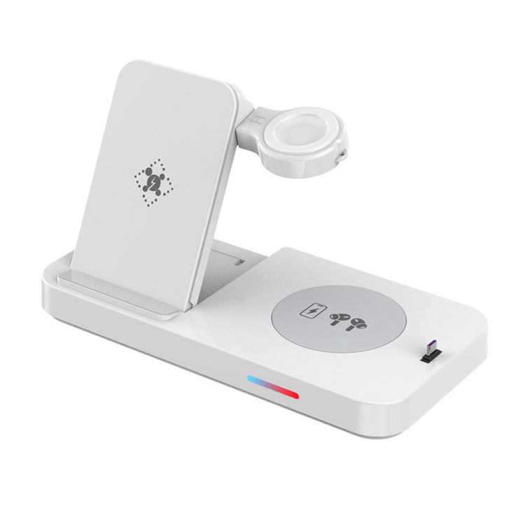 3 in 1 15W Earphones/Phones/Watch Fold Wireless Charger Stand, For Apple Series, For Samsung Series, For Huawei Series