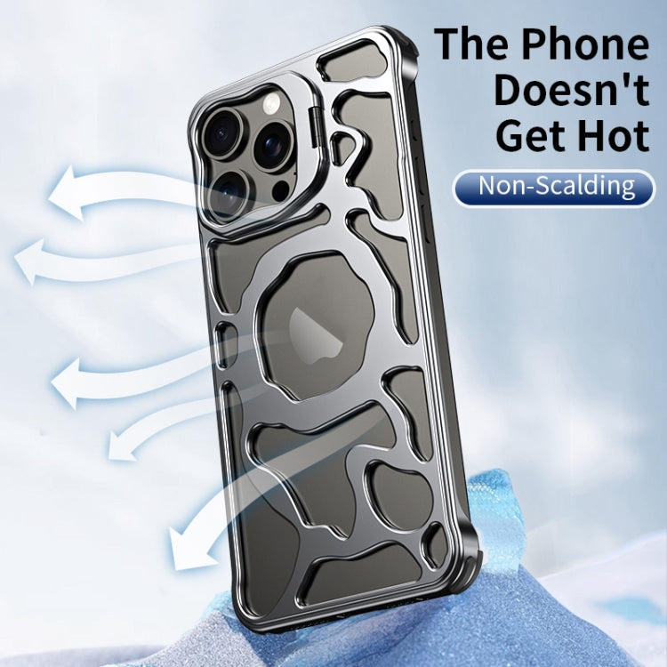 Auspicious Cloud Series MagSafe Metal Phone Case with Bracket, For iPhone 16 Pro Max, For iPhone 16 Pro, For iPhone 16, For iPhone 15 Pro Max, For iPhone 15 Pro, For iPhone 15, For iPhone 14, For iPhone 14 Pro, For iPhone 14 Pro Max, For iPhone 13 Pro Max