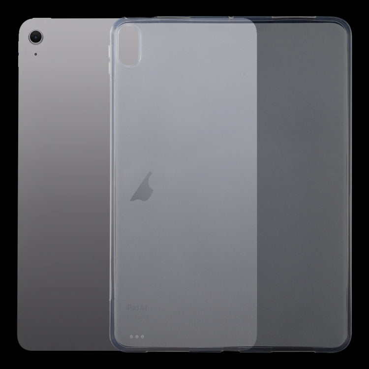 0.75mm Shockproof Outside Glossy Inside Frosted TPU Tablet Case, For iPad Air 13 2024, For iPad Air 11 2024 / 5 / 4