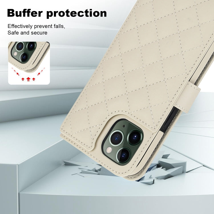 Crossbody Multifunction Rhombic Leather Phone Case, For iPhone 11 Pro, For iPhone X / XS, For iPhone XR