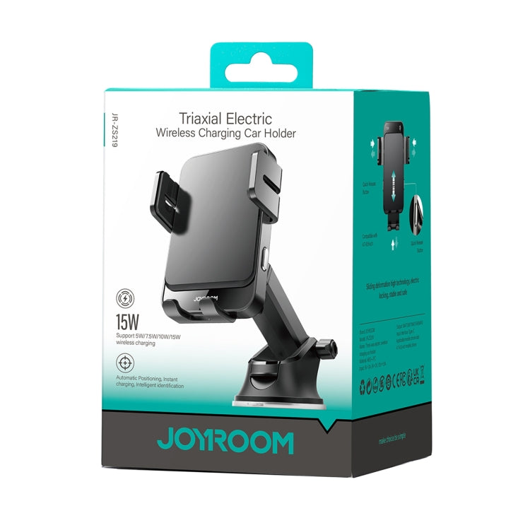 JOYROOM JR-ZS219 Car Dashboard Wireless Charging Stand, JR-ZS219