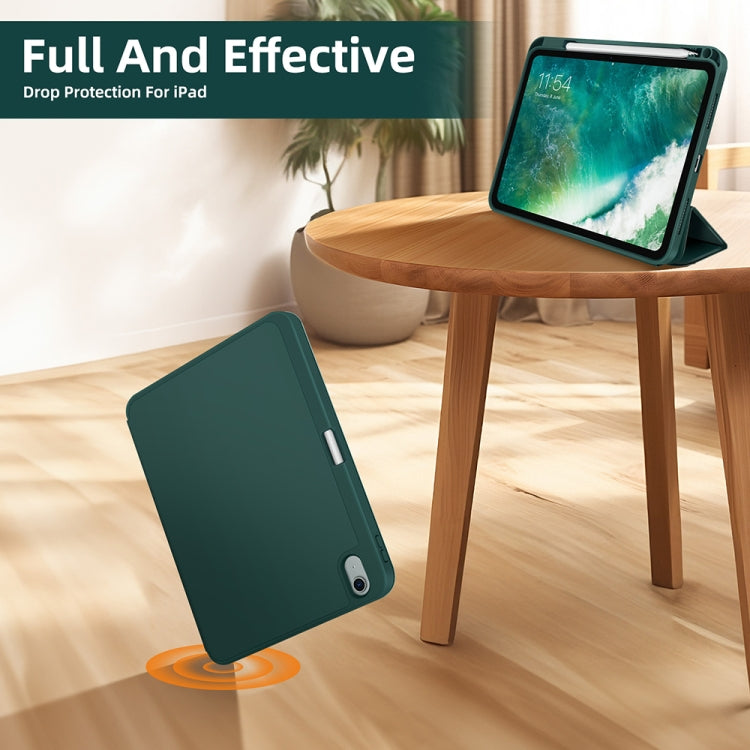 3-fold TPU Smart Leather Tablet Case with Pen Slot, For iPad 2025 / 2022, For iPad Air 11 2025 / 2024, For iPad mini 2024 / mini 6